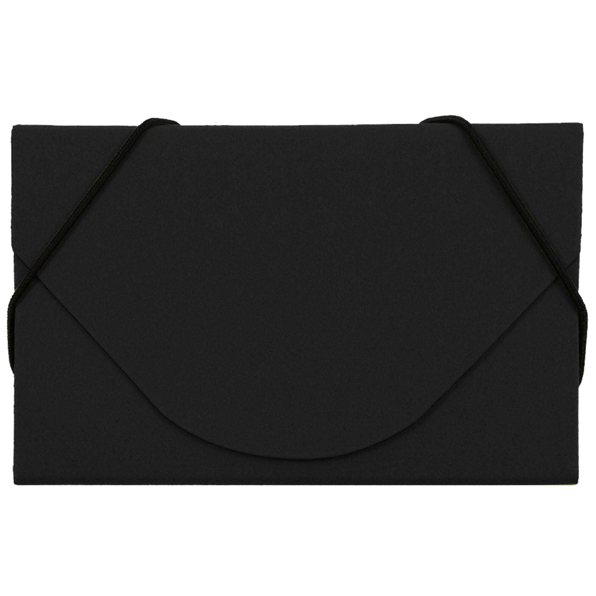JAM Paper Kraft Ecoboard Business Card Case with Round Flap